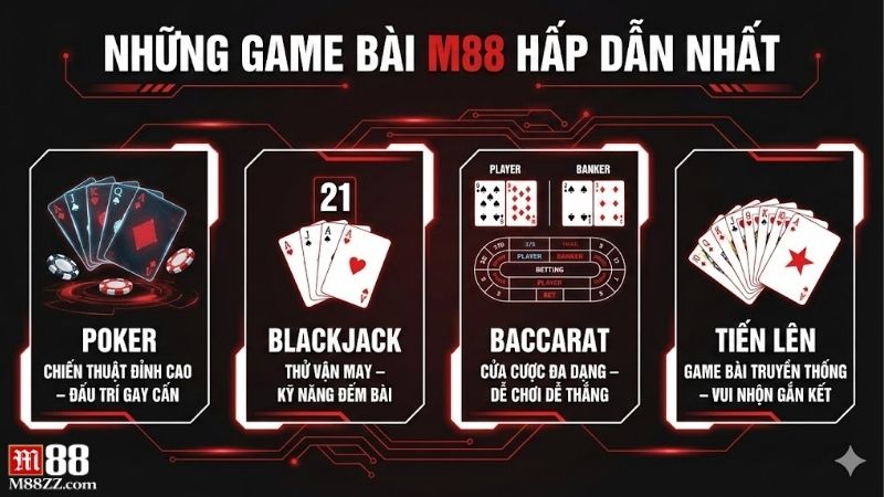 Game bài M88 - Thiên đường cá cược xanh chín bậc nhất 1 game-bai-m88-thien-duong-ca-cuoc-xanh-chin-bac-nhat