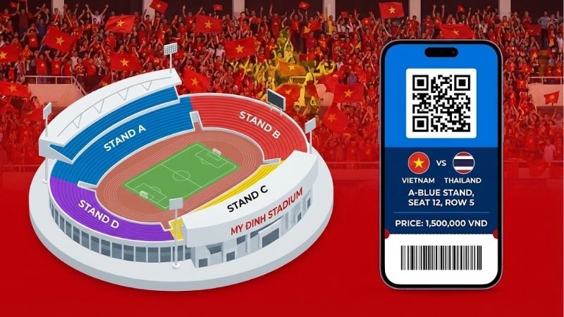 Giá vé sân Mỹ Đình - Cập nhật các mức giá và cách mua vé 7 gia-ve-san-my-dinh